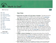 Tablet Screenshot of academicsarecool.com
